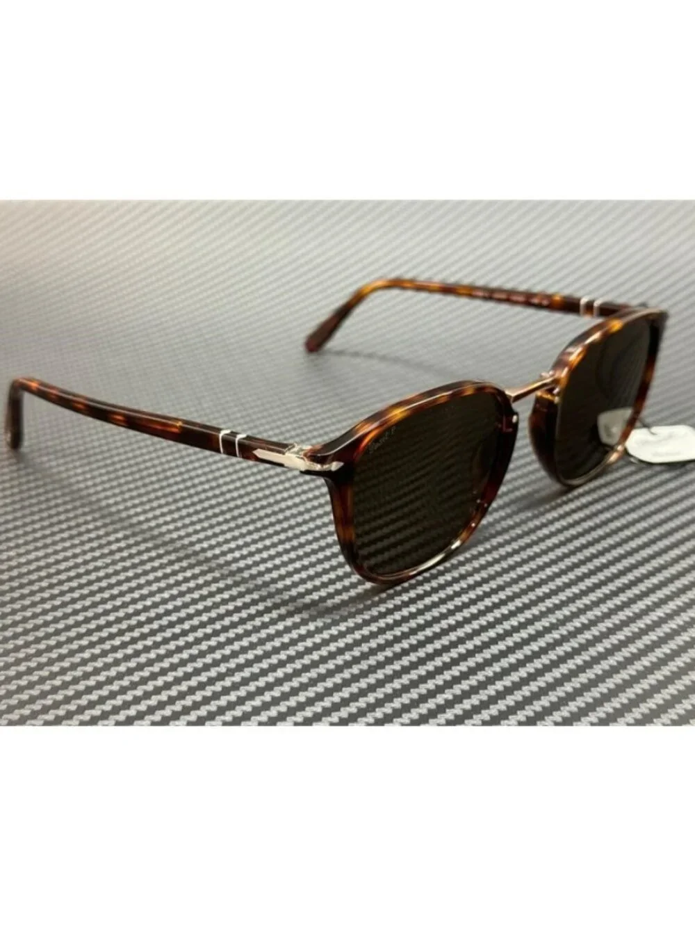 New Persol Men Havana Sunglasses 53-21-145